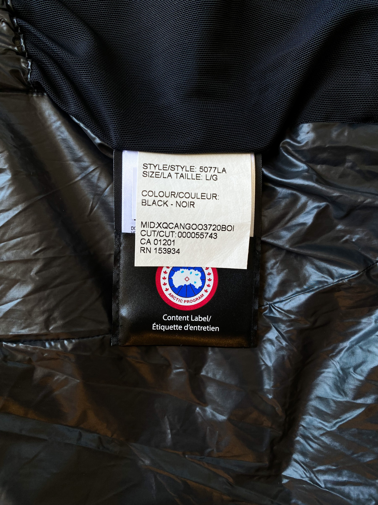 Canada Goose Black Alliston Women's Jacket