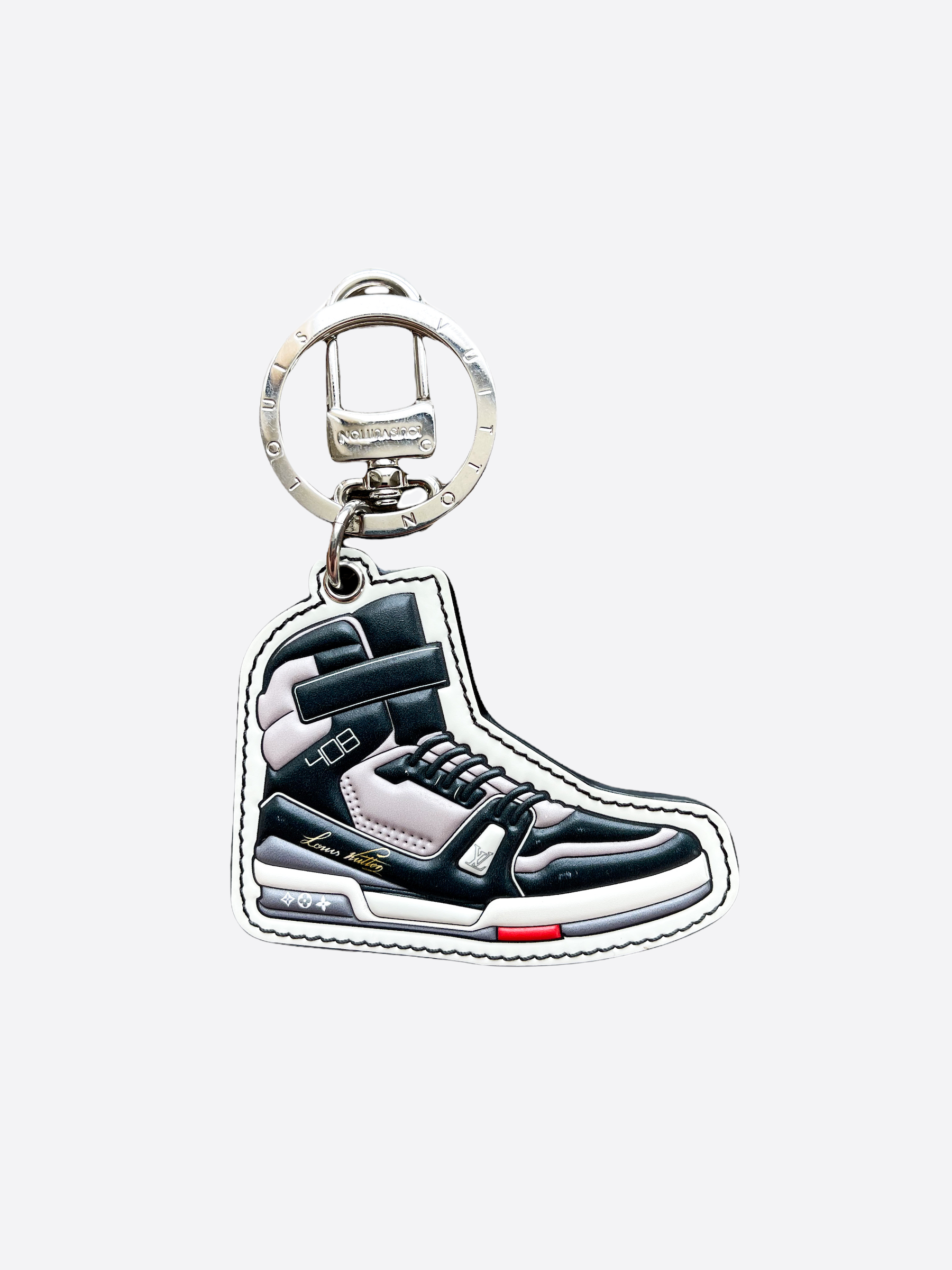 louis vuitton shoe jordan one keychain