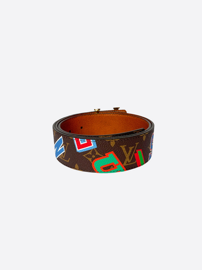 Louis Vuitton NBA Reversible Belt