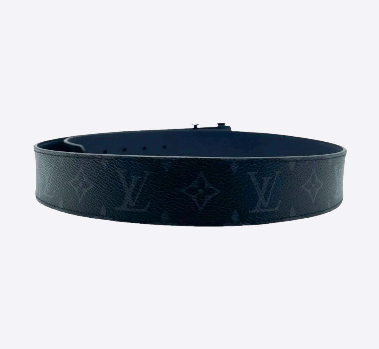Louis Vuitton Monogram Eclipse Blue Sunset Belt – Savonches