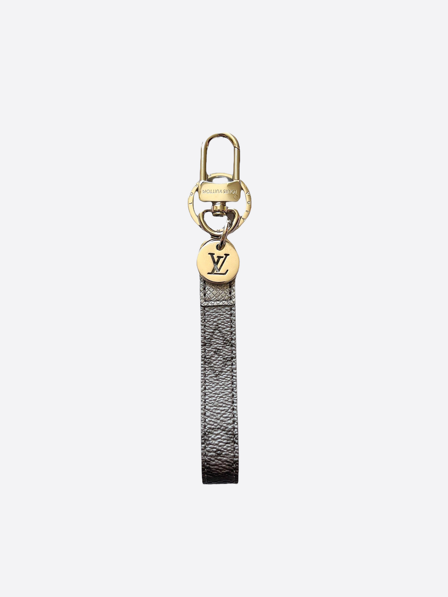 Louis Vuitton Round Illustre Bag Charm and Key Holder Metallic Monogram  Eclipse Rainbow in Metallic Canvas with Silver-tone - US