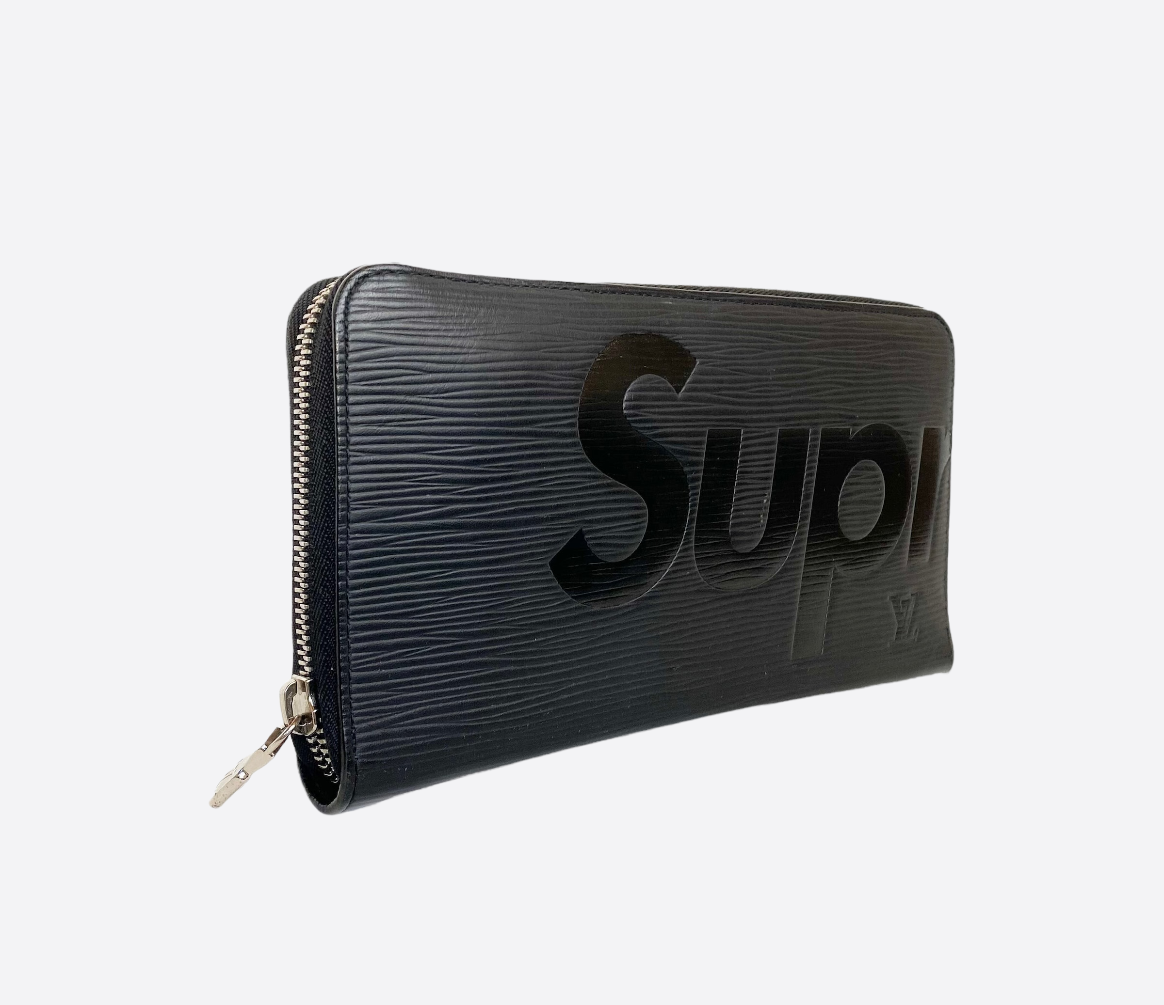 Louis Vuitton Supreme Black Epi Chain Wallet SN2137  Luxury Leather Guys