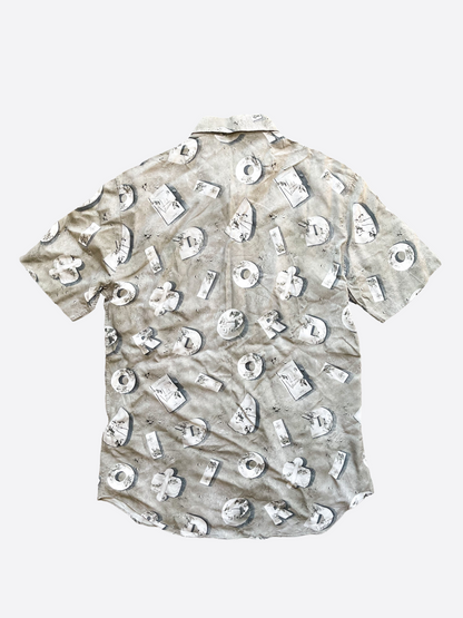 Dior Daniel Arsham Lunar Print Short Sleeve